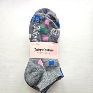 NWT!!! Juicy Couture Multicolor Patterned Women's Socks 6 Pairs